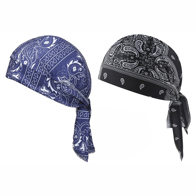 Cooling Paisley Helmet Liner & Headscarf