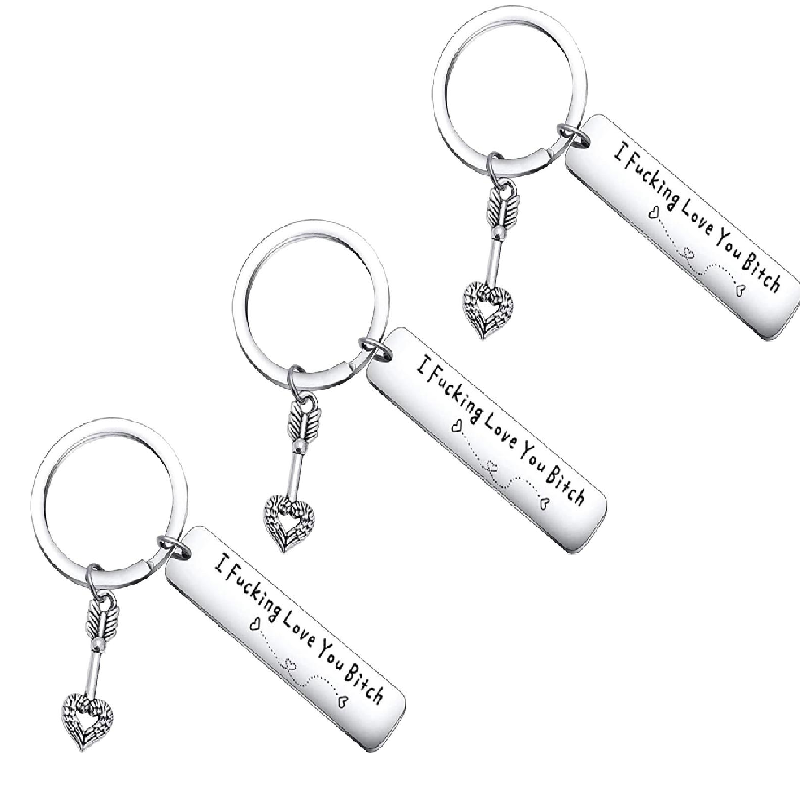 Funny Best Friend & Couple Keychain