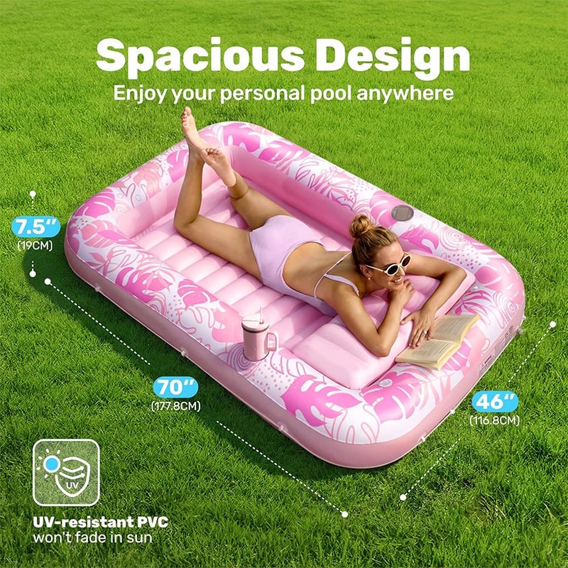 Tyiiplus™ Extra Large Inflatable Sunbathing Pool Lounger
