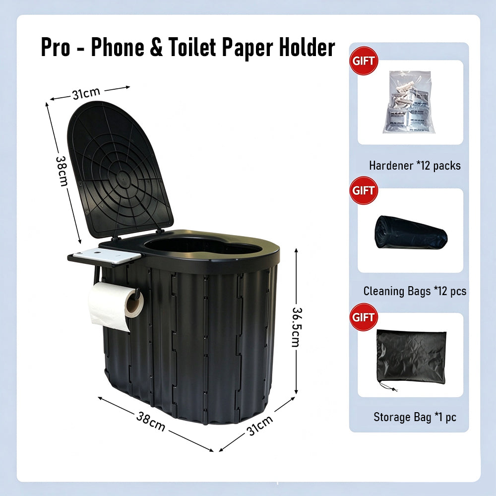 Portable Folding Toilet for Small Boats
