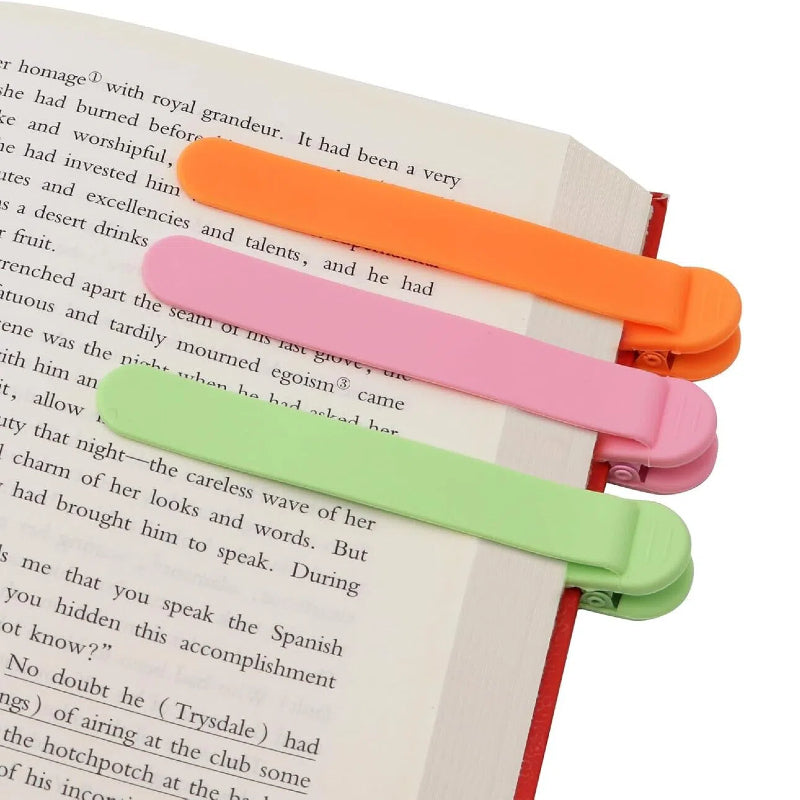 TYIIMAX Silicone Automatic Bookmark