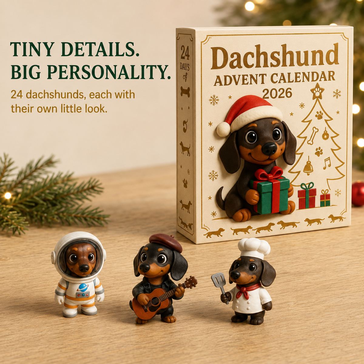 🎁2026 Dachshund Advent Calendar🐶