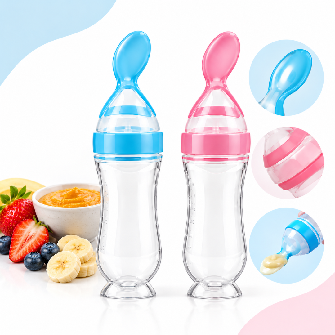 Feeding Spoon: Mess-Free Baby Food