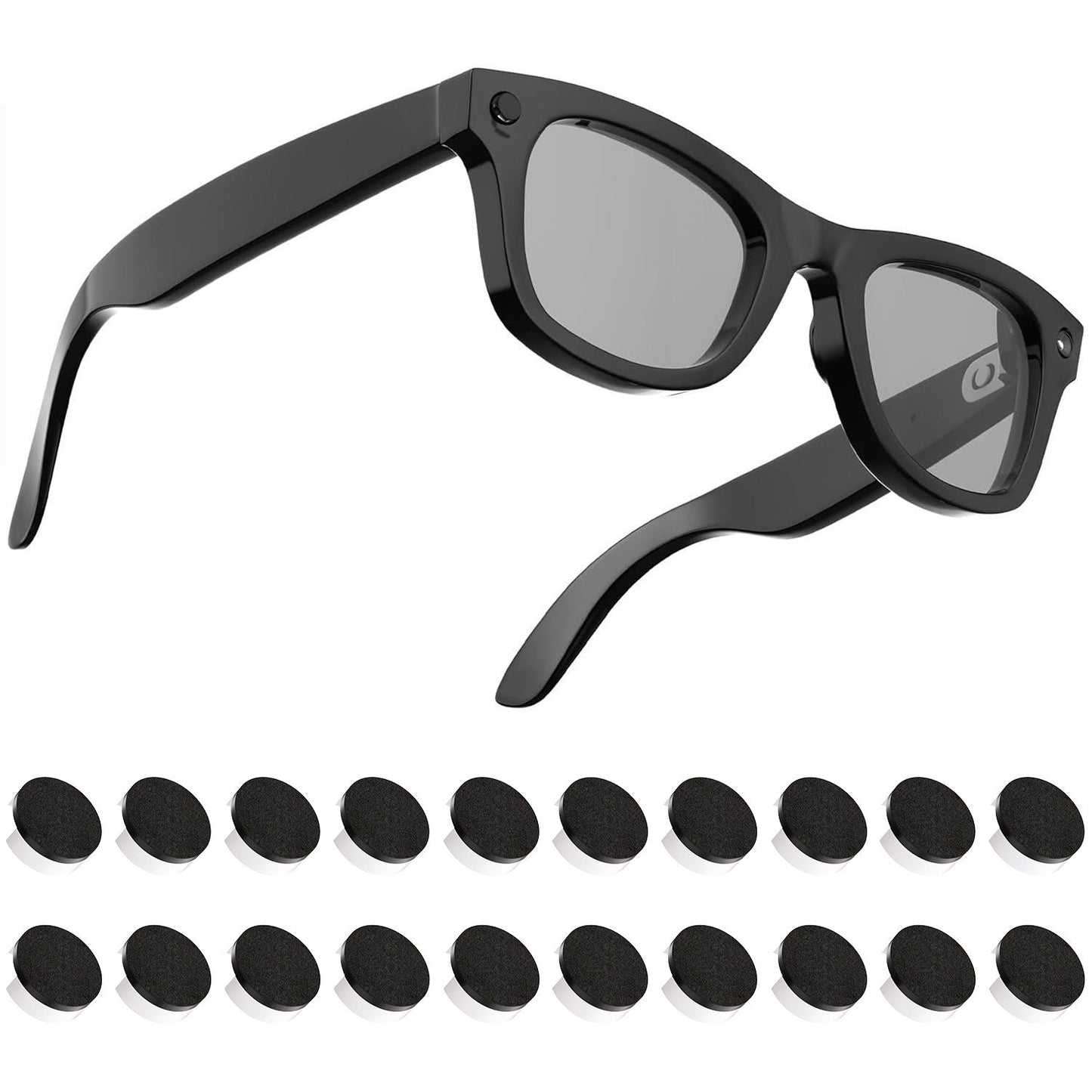 LED Light Blocking Stickers for Smart Glasses – Discreet Privacy Cover
