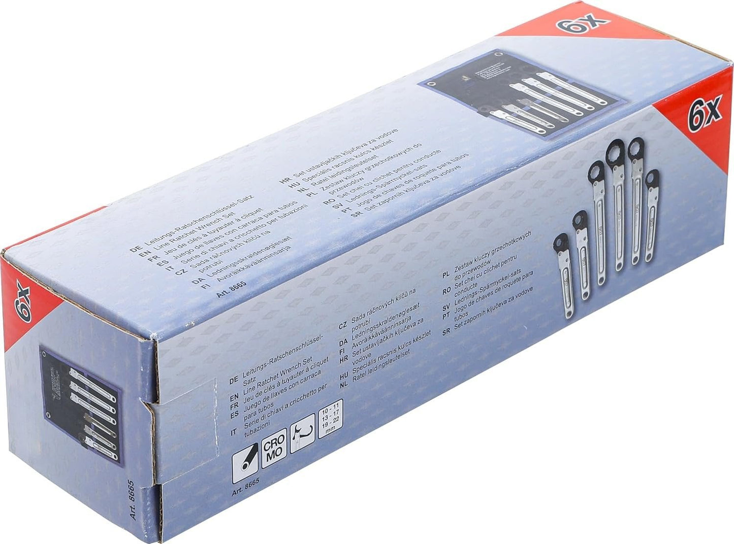 🔧6-Pcs Line Ratchet Wrench Set (Free Shipping!)