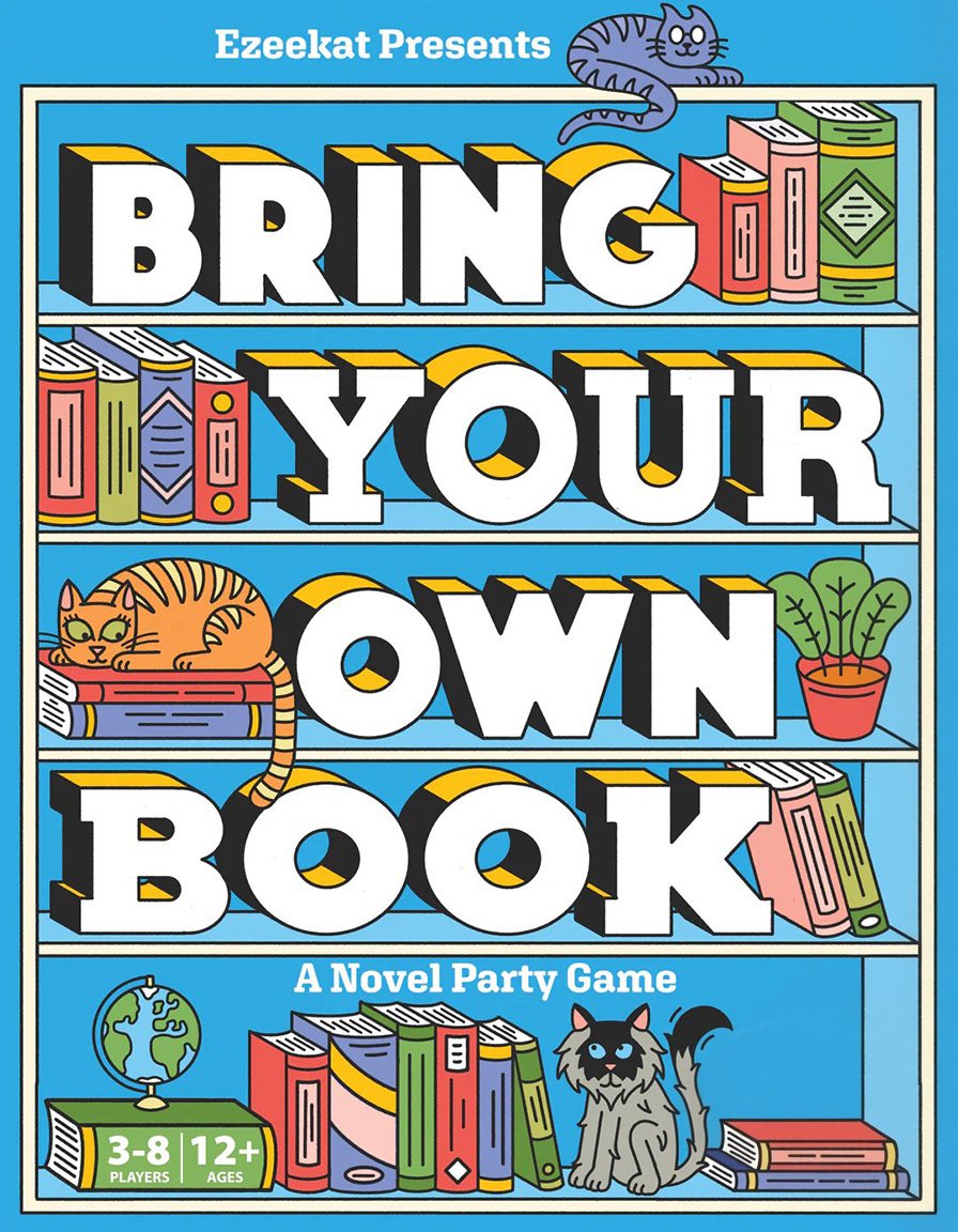 📚🐱Bring Your Own Book: A Novel Party Game(📦Buy 2 Free Shipping)