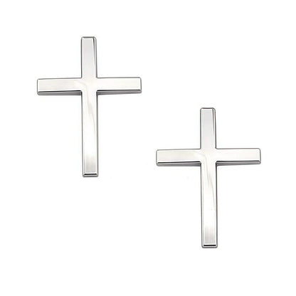3D Christian Cross Sticker