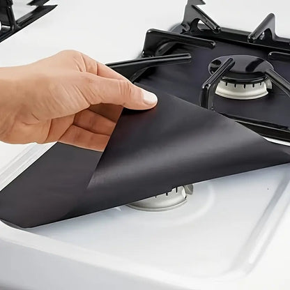 🥘Reusable Gas Stove Burner Liners♻️ (Set of 4)