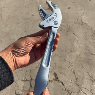 TyiiPlus Self-Setting Spanner - Heavy-Duty Adjustable Crab Claw Wrench
