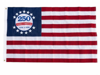 🔥250th Anniversary USA Commemorative Flag (3x5 Ft),Double-Sided Embroidered