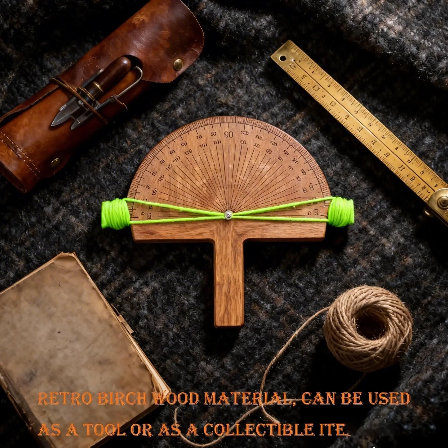 Handcrafted Wooden Precision Angle Finder