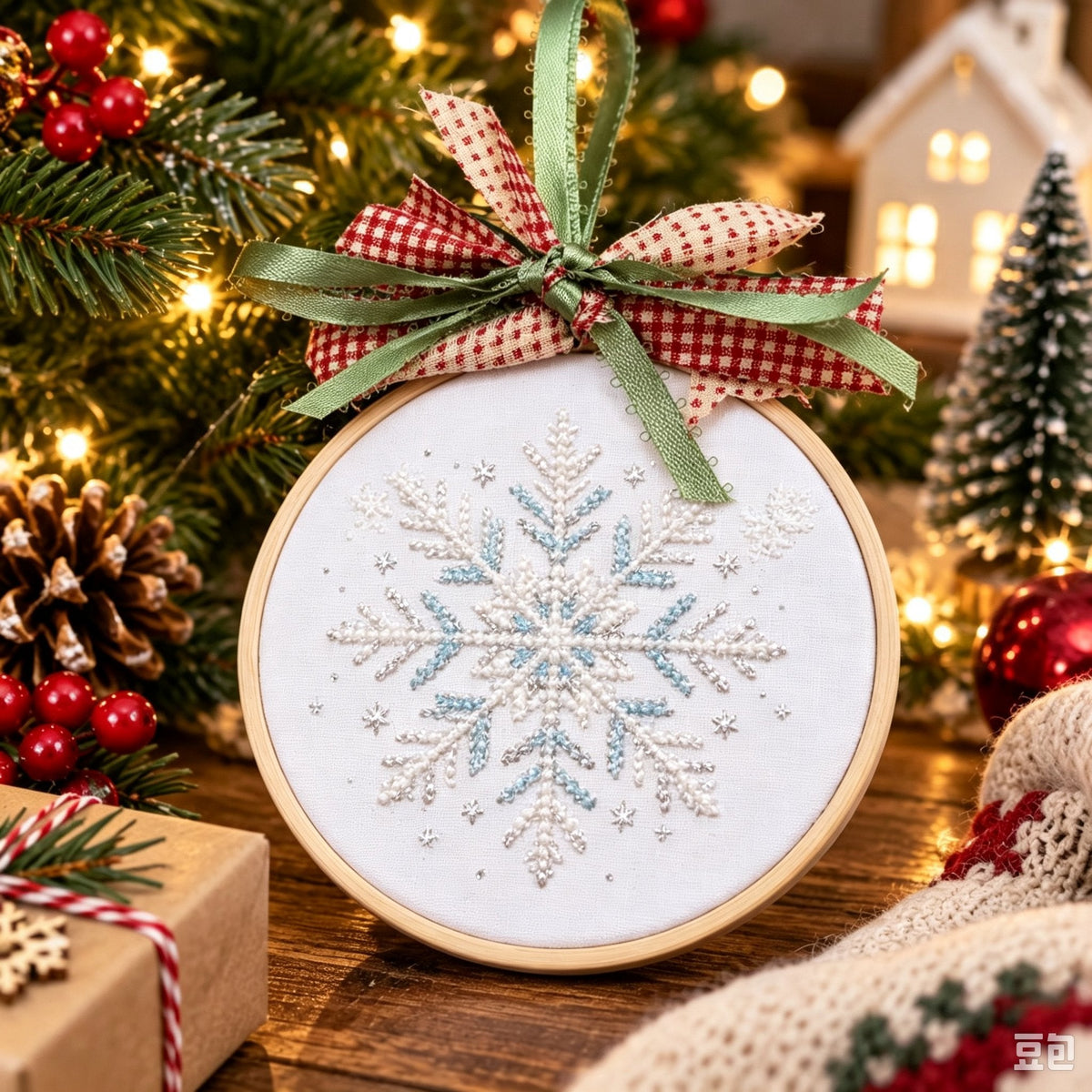 🎄Complete Christmas Embroidery Ornament DIY Kit