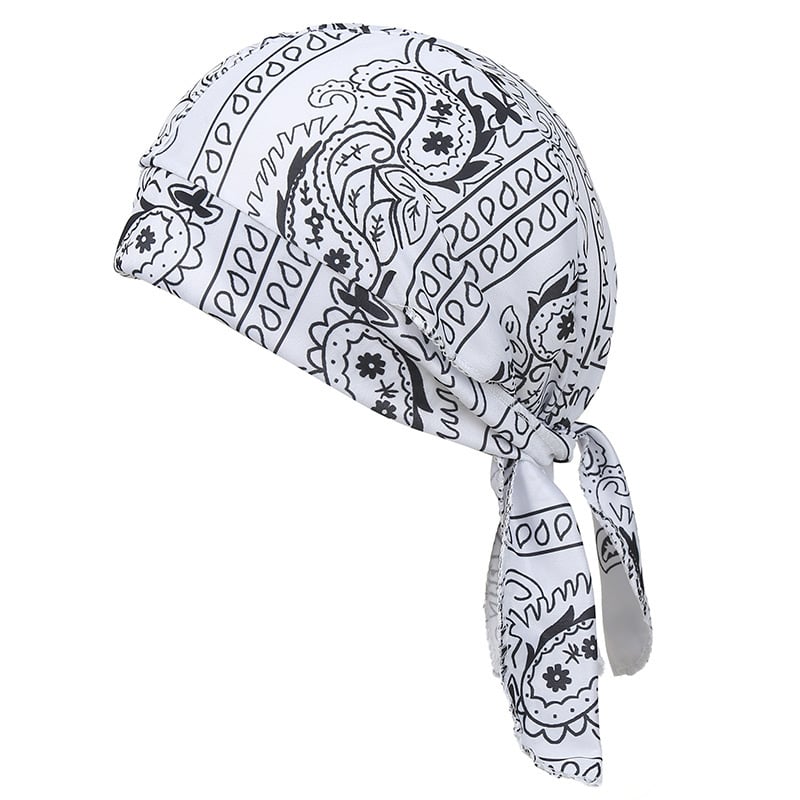 Cooling Paisley Helmet Liner & Headscarf