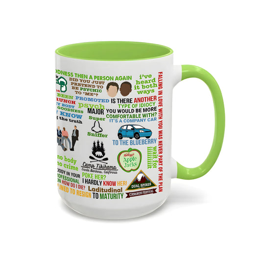 Funny Detective-Themed Quote Coffee Mug – Retro Comedy Inspired Ceramic Mug, Sarcastic Humor Gift