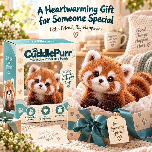 Tyiimax™ Red Panda -Interactive Plush Companion I A Little Friend, A Lot Of Love