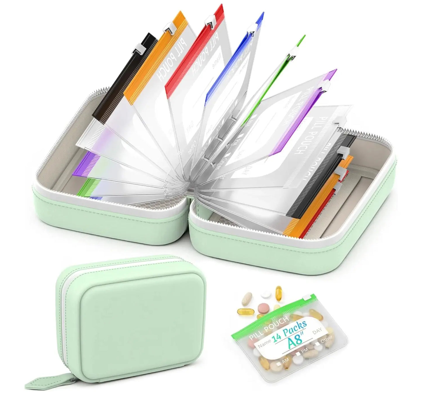 A8 Waterproof Pill Organizer Set