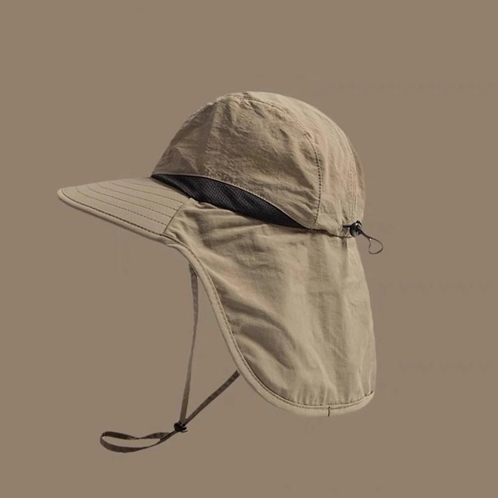 Unisex UV Protection Bucket Hat with Neck Flap – Breathable Sun Hat for Hiking, Fishing & Outdoor Adventures (Adult & Kids)