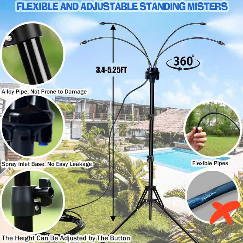 Standing Low-Pressure Spray System