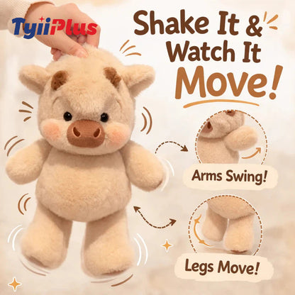 Running Highland Cow Plushie
