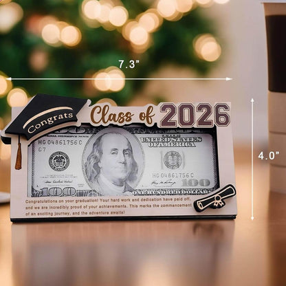 Graduation Money Holder 2026 – Creative Cash Gift Card Frame for Class of 2026, Graduation Keepsake Gift