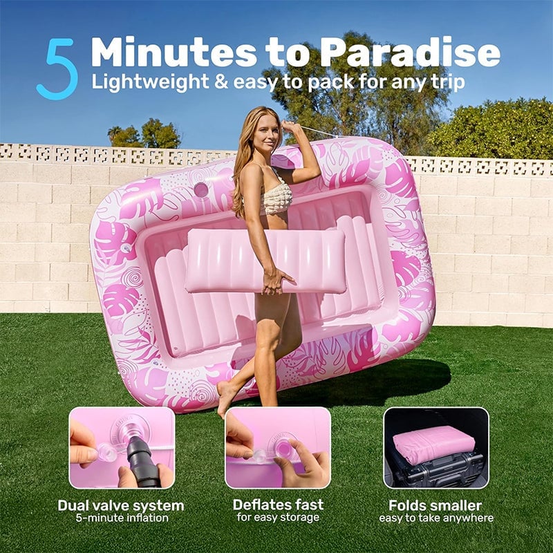 Tyiiplus™ Extra Large Inflatable Sunbathing Pool Lounger