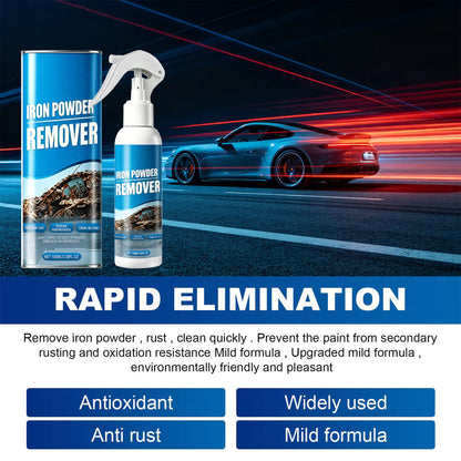 100ML Iron & Rust Remover Spray – Fast-Acting Wheel Cleaner for Rims, Paint & Metal Surfaces