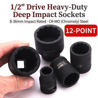13-Piece Metric Low Profile Socket Set