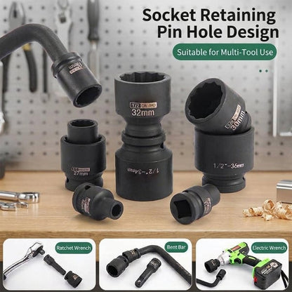 13-Piece Metric Low Profile Socket Set