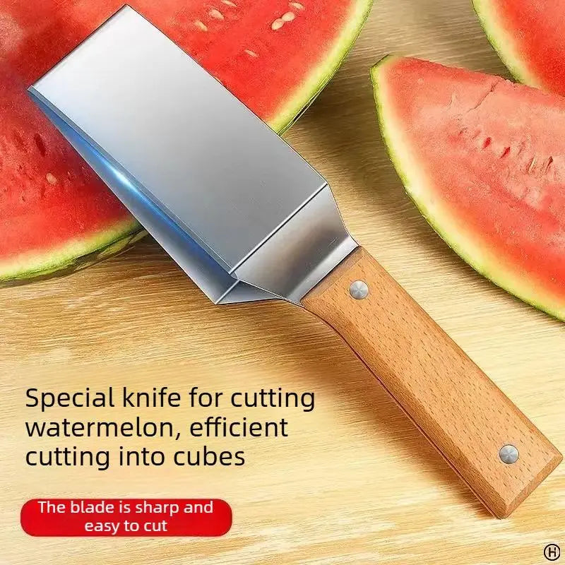 Stainless steel watermelon slicer