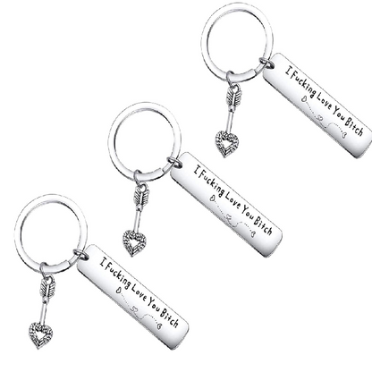 Funny Best Friend & Couple Keychain