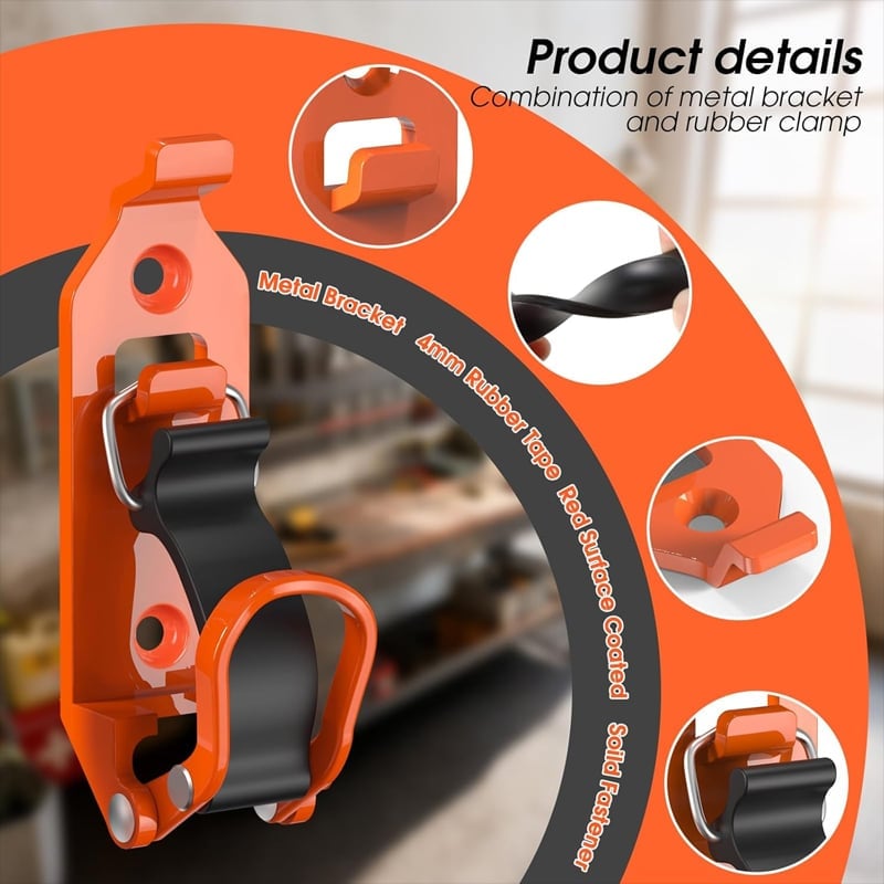 Heavy Duty Zinc Alloy Shovel Mount