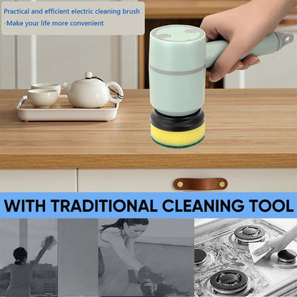 Electric Handheld Cleaning Brush