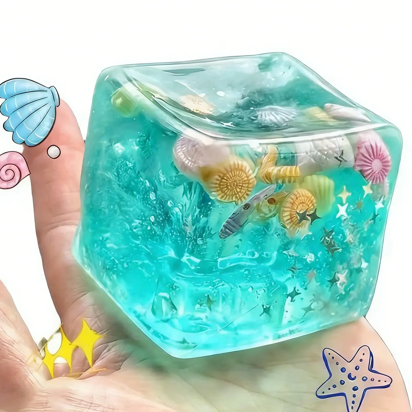 🐚 Island Shell Squishy Toy