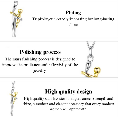 Mother & Child Hug Necklace – A Symbol of Endless Love