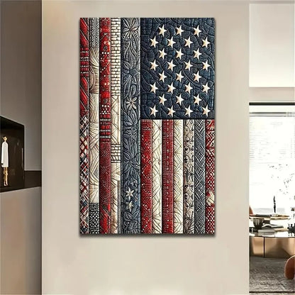 (Beginner-Friendly!)💎🇺🇸 American Flag DIY 5D Diamond Painting Kit❤️