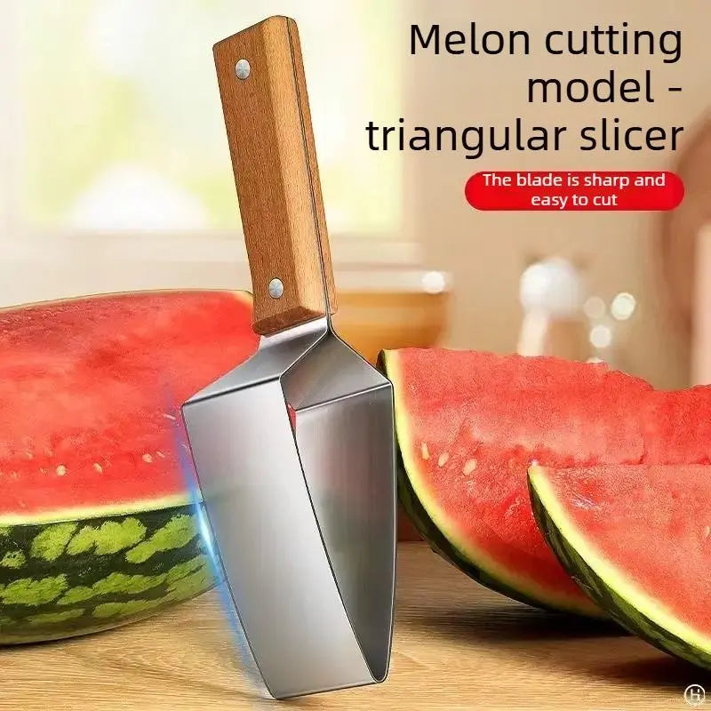 Stainless steel watermelon slicer