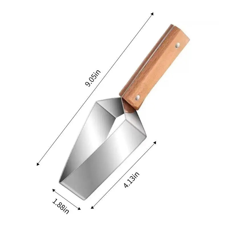 Stainless steel watermelon slicer