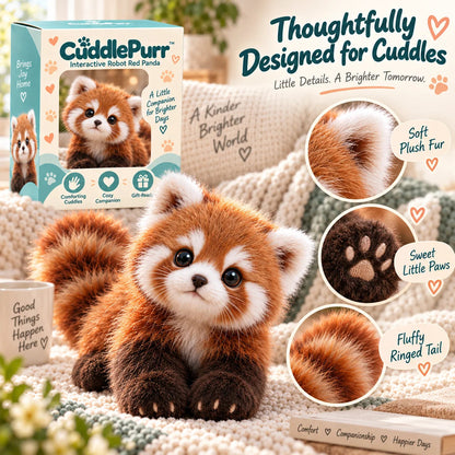 Tyiimax™ Red Panda -Interactive Plush Companion I A Little Friend, A Lot Of Love