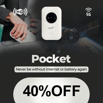 🔥Hot Sale🔥[Power on and use] Wireless Portable WiFi