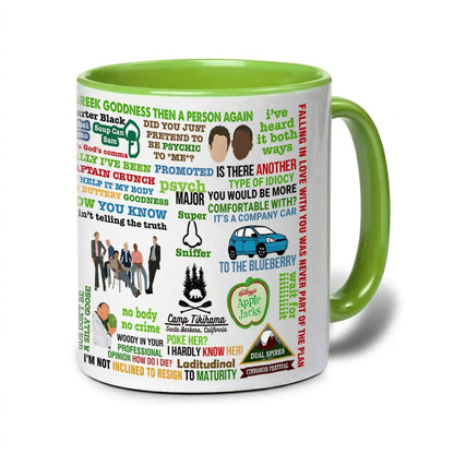 Funny Detective-Themed Quote Coffee Mug – Retro Comedy Inspired Ceramic Mug, Sarcastic Humor Gift