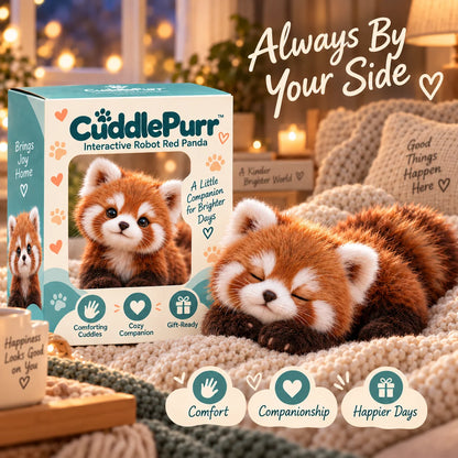 Tyiimax™ Red Panda -Interactive Plush Companion I A Little Friend, A Lot Of Love