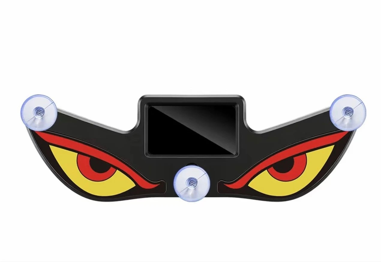 😈 Solar Demon Eye LED Car Window Light