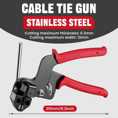 Tyiiplus™ Heavy Duty Stainless Steel Tie Gun Kit