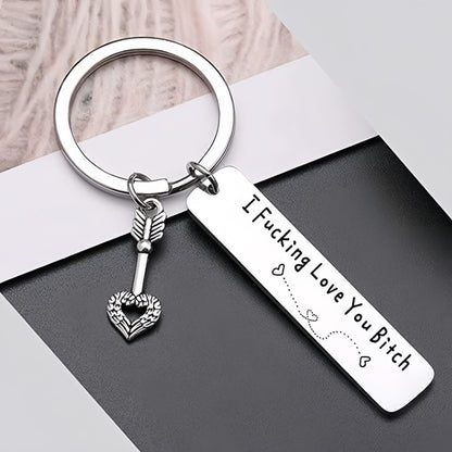 Funny Best Friend & Couple Keychain