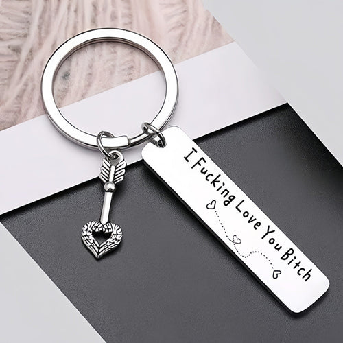 Funny Best Friend & Couple Keychain