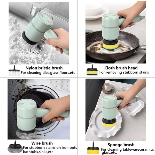 Electric Handheld Cleaning Brush