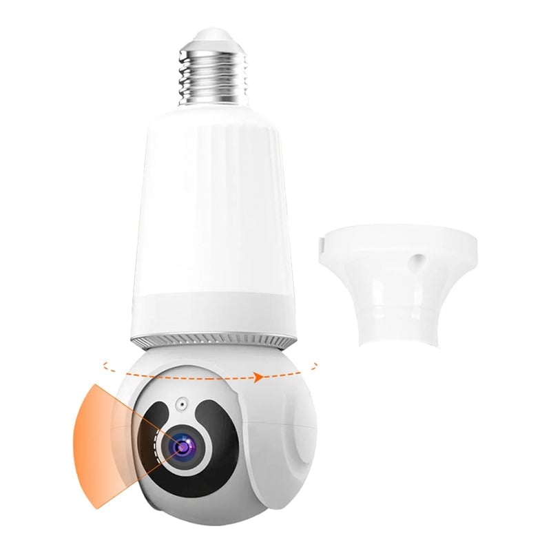 Outdoor Light Bulb Security Camera