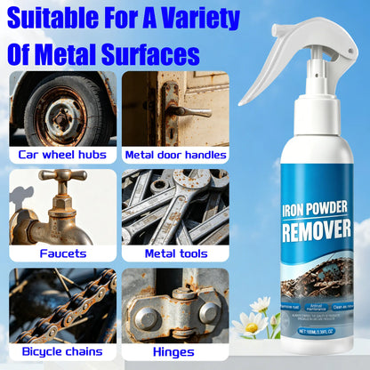 100ML Iron & Rust Remover Spray – Fast-Acting Wheel Cleaner for Rims, Paint & Metal Surfaces