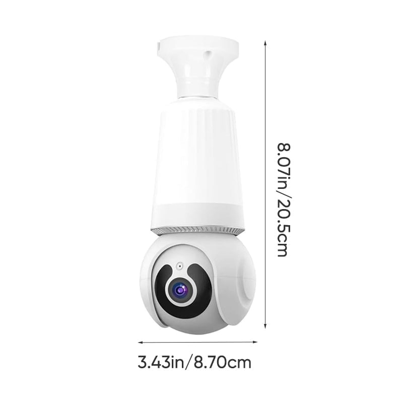 Outdoor Light Bulb Security Camera