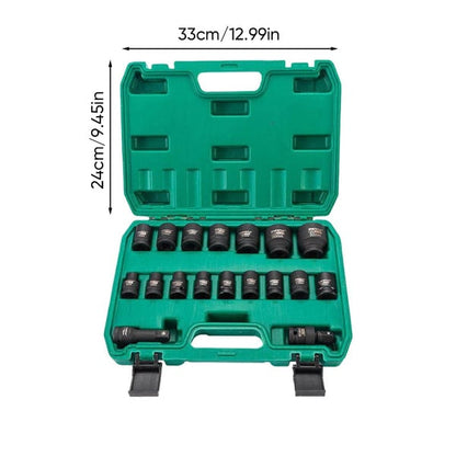 13-Piece Metric Low Profile Socket Set